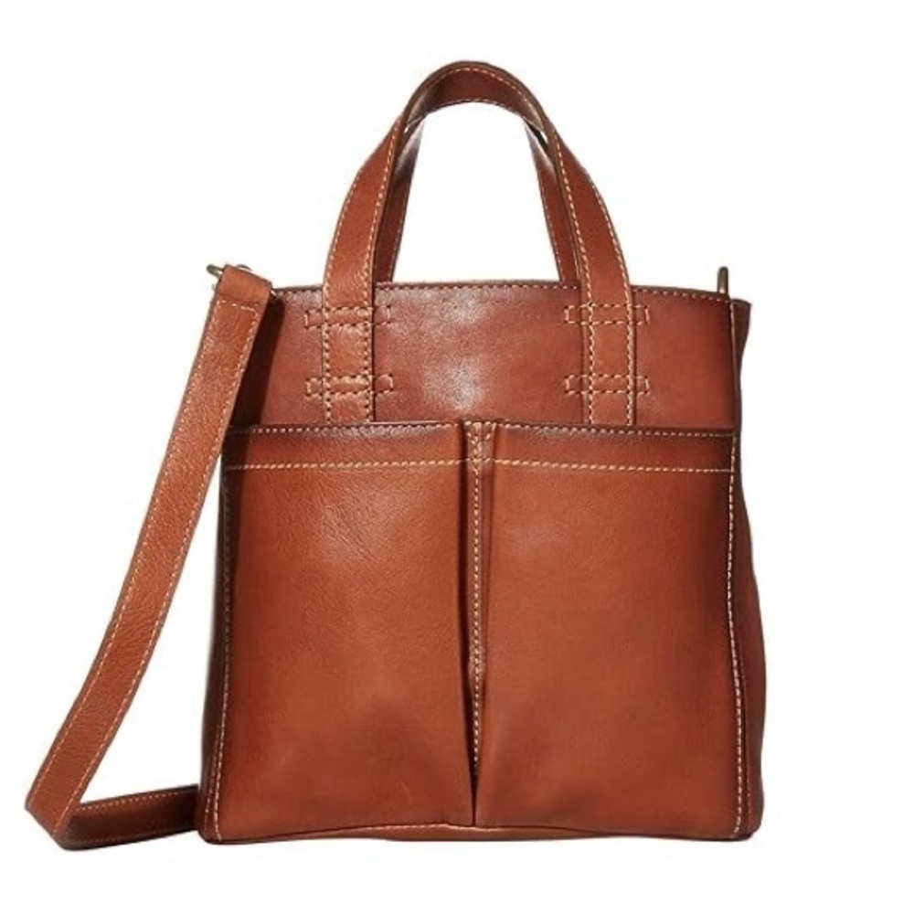 Brown Leather Tote Bag